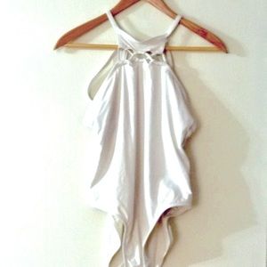 La Blanca white swimsuit